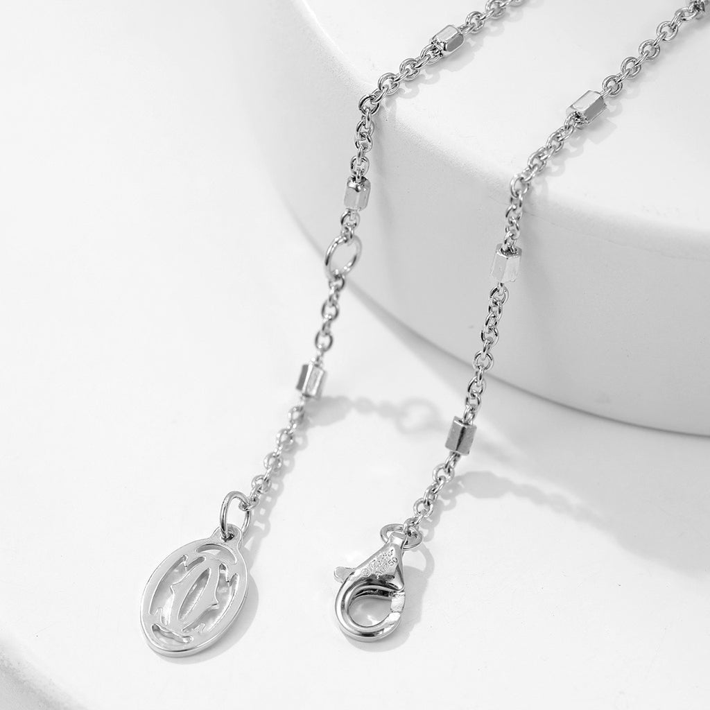 [ElanLuxe Jewelry]CLASH  MEDIUM DIAMOND NECKLACE