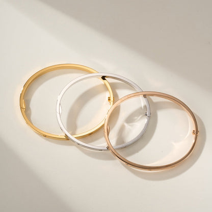 [ElanLuxe Jewelry]LOVE BRACELET 3.65MM 10 DIAMONDS