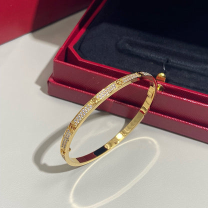 [ElanLuxe Jewelry]LOVE BRACELET 3.65MM DIAMOND-PAVED