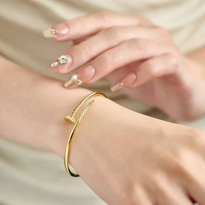 [ElanLuxe Jewelry]JUSTE BRACELET 2.5MM DIAMONDS