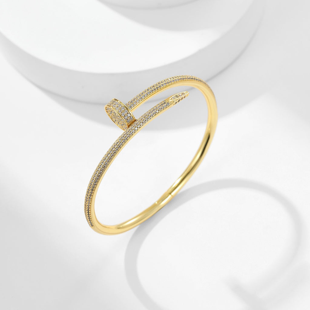 [ElanLuxe Jewelry]JUSTE BRACELET 3.5MM ALL DIAMONDS