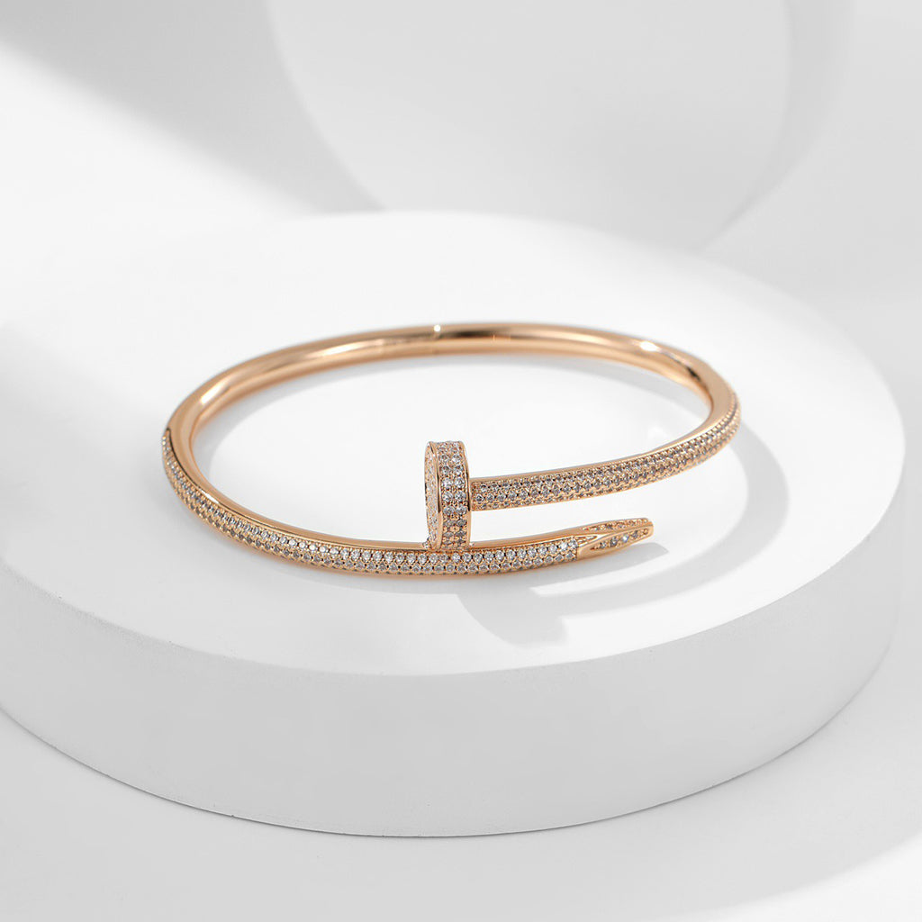[ElanLuxe Jewelry]JUSTE BRACELET 3.5MM ALL DIAMONDS