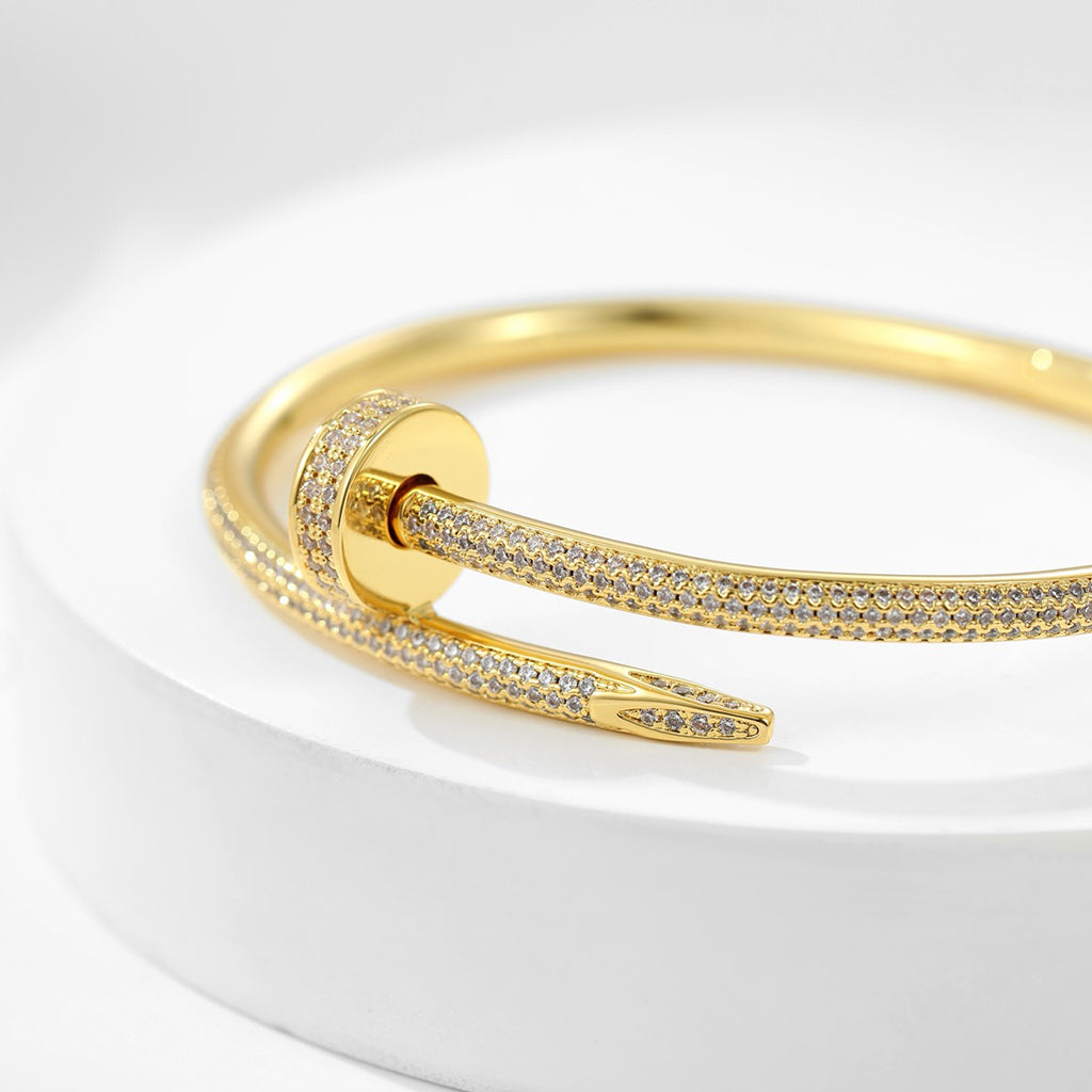[ElanLuxe Jewelry]JUSTE BRACELET 3.5MM ALL DIAMONDS