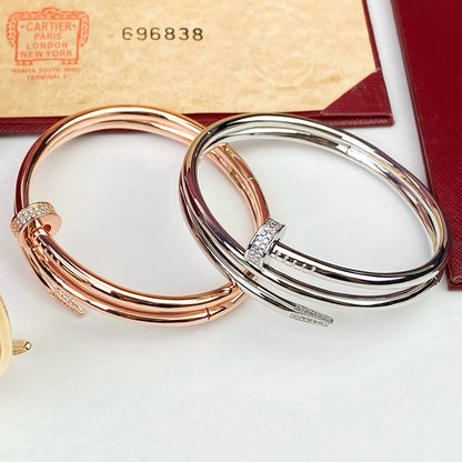 [ElanLuxe Jewelry]JUSTE BRACELET 3.5MM DOUBLE ROW DIAMOND