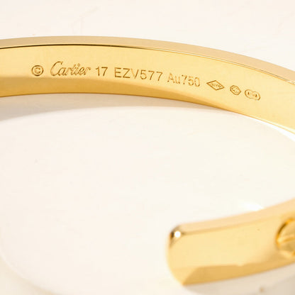 [ElanLuxe Jewelry]LOVE BRACELET 6.1MM OPEN CUFF