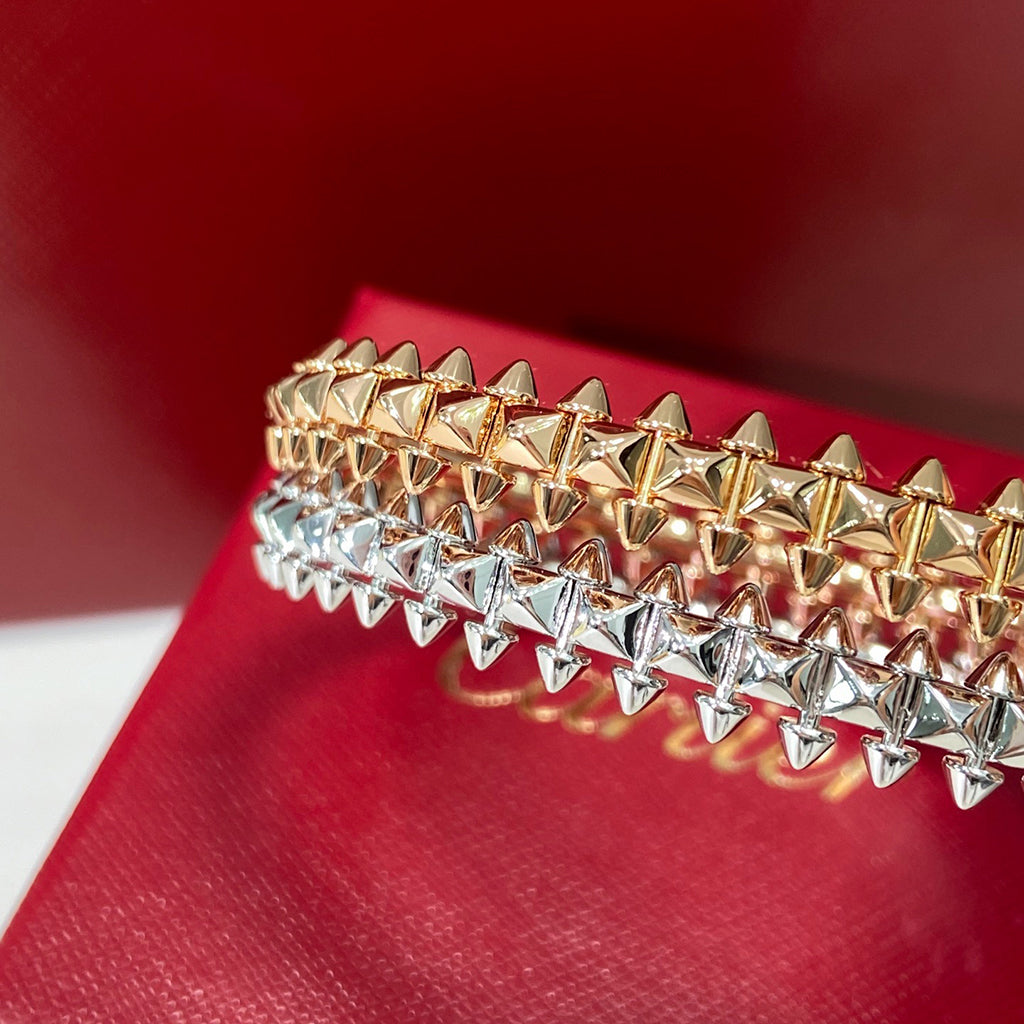 [ElanLuxe Jewelry]CLASH  BRACELET MEDIUM 8MM