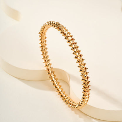 [ElanLuxe Jewelry]CLASH  BRACELET MEDIUM 8MM