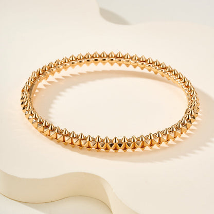 [ElanLuxe Jewelry]CLASH  BRACELET MEDIUM 8MM