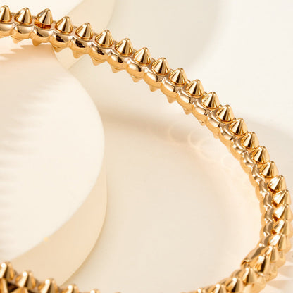 [ElanLuxe Jewelry]CLASH  BRACELET MEDIUM 8MM