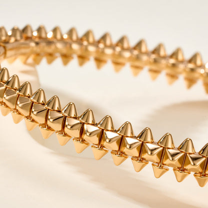 [ElanLuxe Jewelry]CLASH  BRACELET MEDIUM 8MM