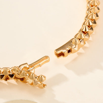 [ElanLuxe Jewelry]CLASH  BRACELET MEDIUM 8MM