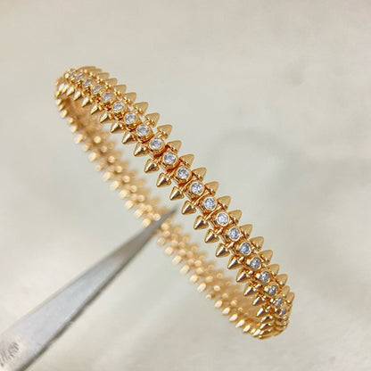 [ElanLuxe Jewelry]CLASH  BRACELET 8MM DIAMONDS
