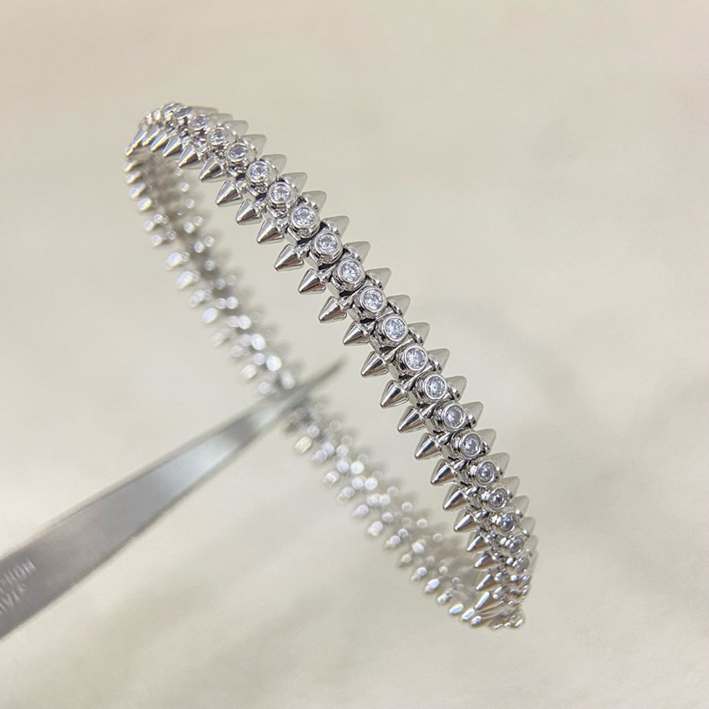 [ElanLuxe Jewelry]CLASH  BRACELET 8MM DIAMONDS