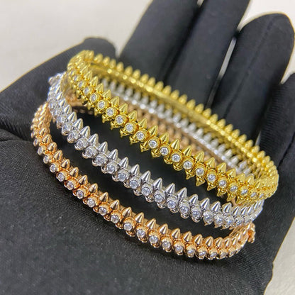 [ElanLuxe Jewelry]CLASH  BRACELET 8MM DIAMONDS
