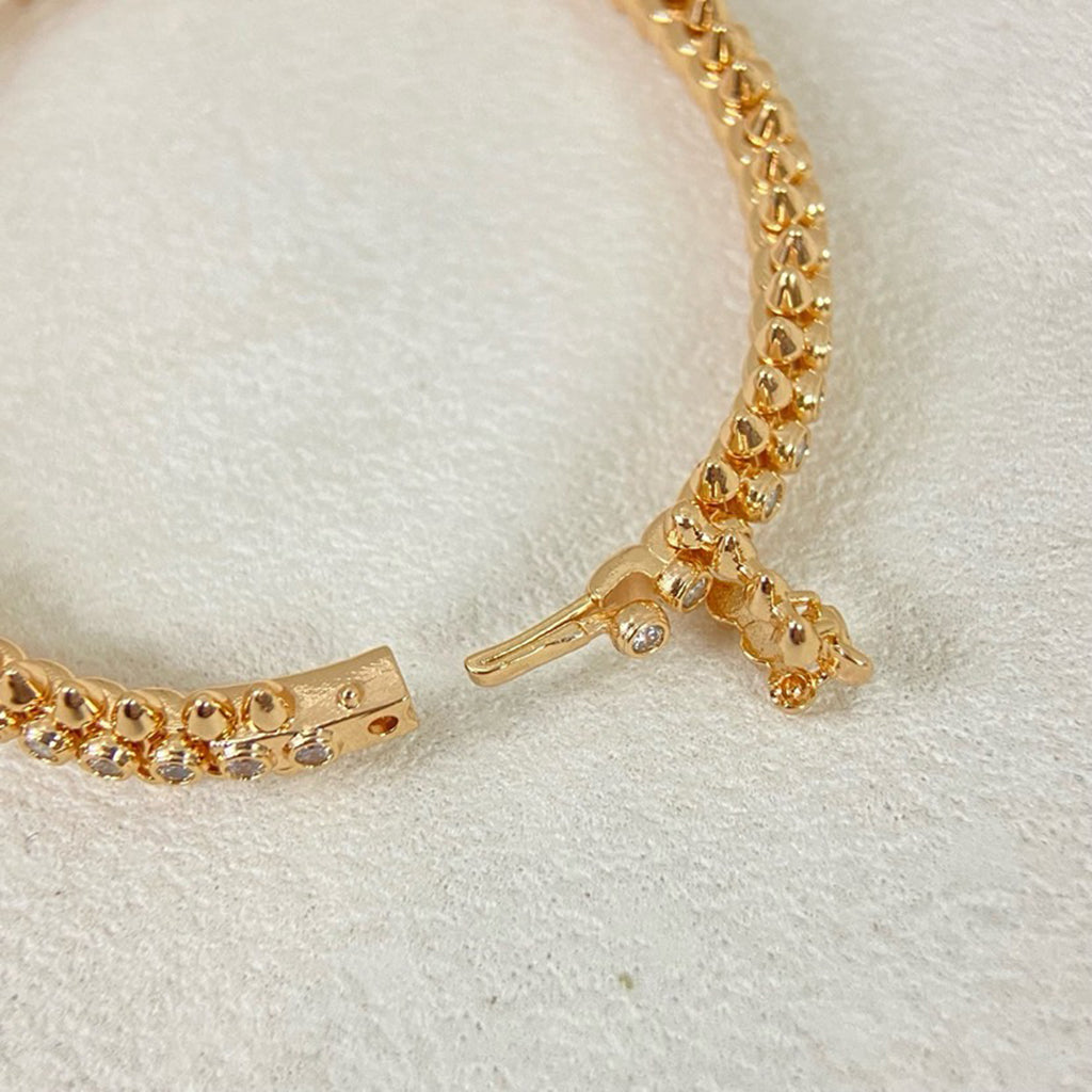 [ElanLuxe Jewelry]CLASH  BRACELET 8MM DIAMONDS