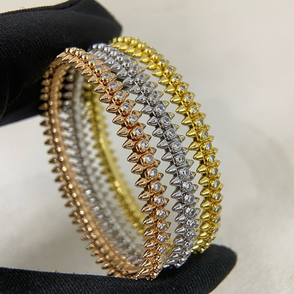 [ElanLuxe Jewelry]CLASH  BRACELET 8MM DIAMONDS