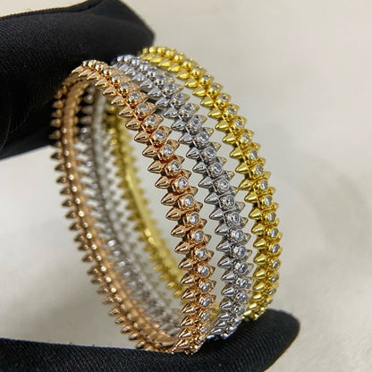 [ElanLuxe Jewelry]CLASH  BRACELET 8MM DIAMONDS