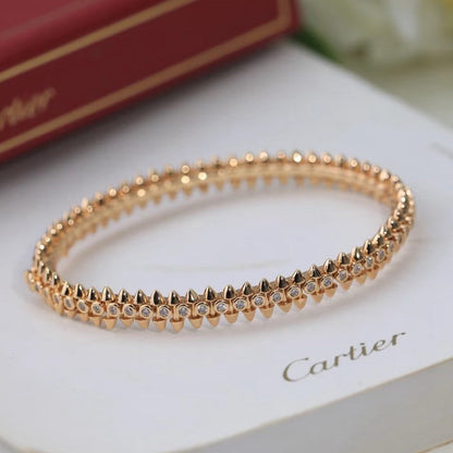 [ElanLuxe Jewelry]CLASH  BRACELET 8MM DIAMONDS