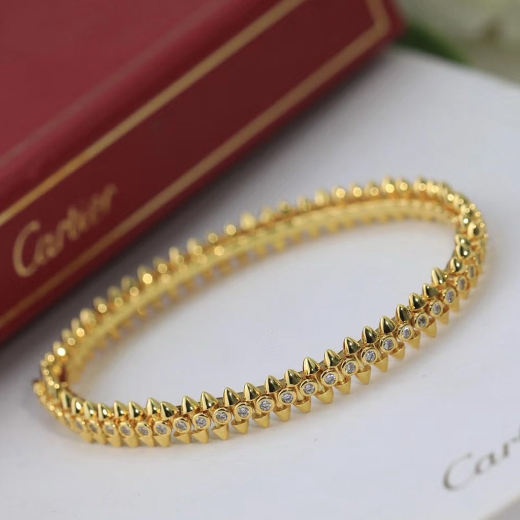 [ElanLuxe Jewelry]CLASH  BRACELET 8MM DIAMONDS