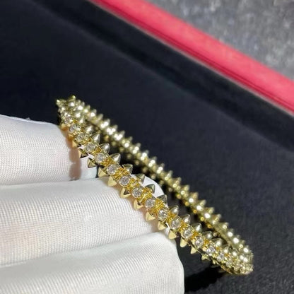 [ElanLuxe Jewelry]CLASH  BRACELET 8MM DIAMONDS