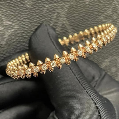 [ElanLuxe Jewelry]CLASH  BRACELET 8MM DIAMONDS