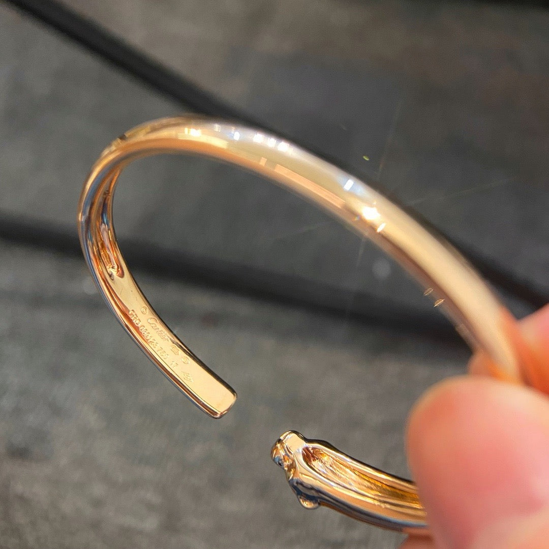 [ElanLuxe Jewelry]PANTHERE OPEN BRACELET