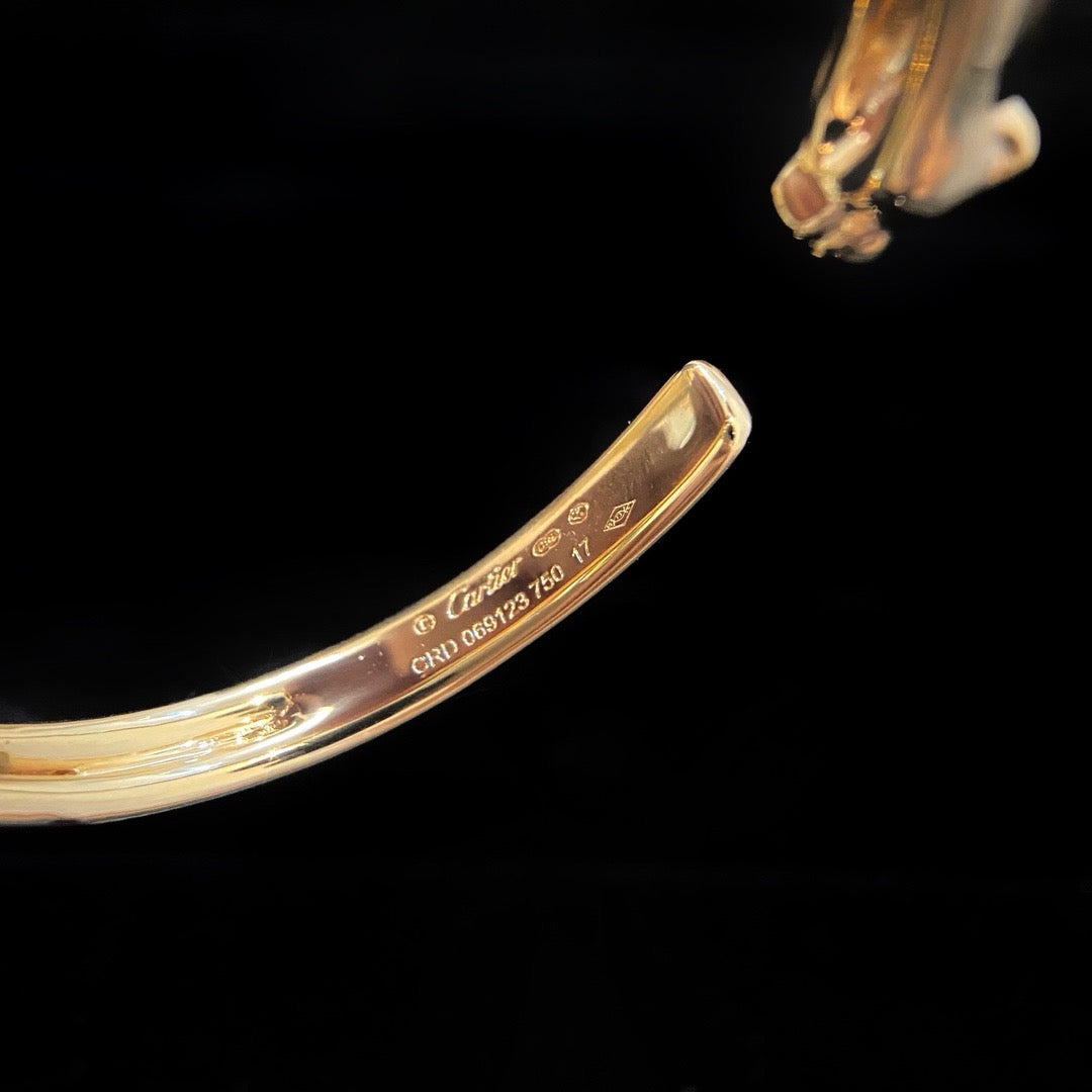 [ElanLuxe Jewelry]PANTHERE OPEN BRACELET