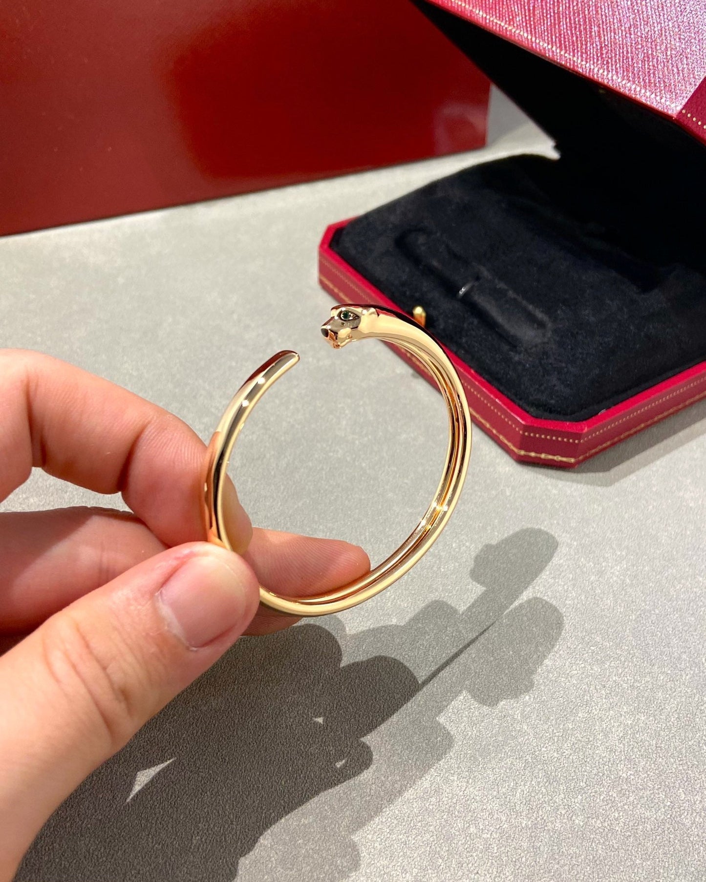 [ElanLuxe Jewelry]PANTHERE OPEN BRACELET