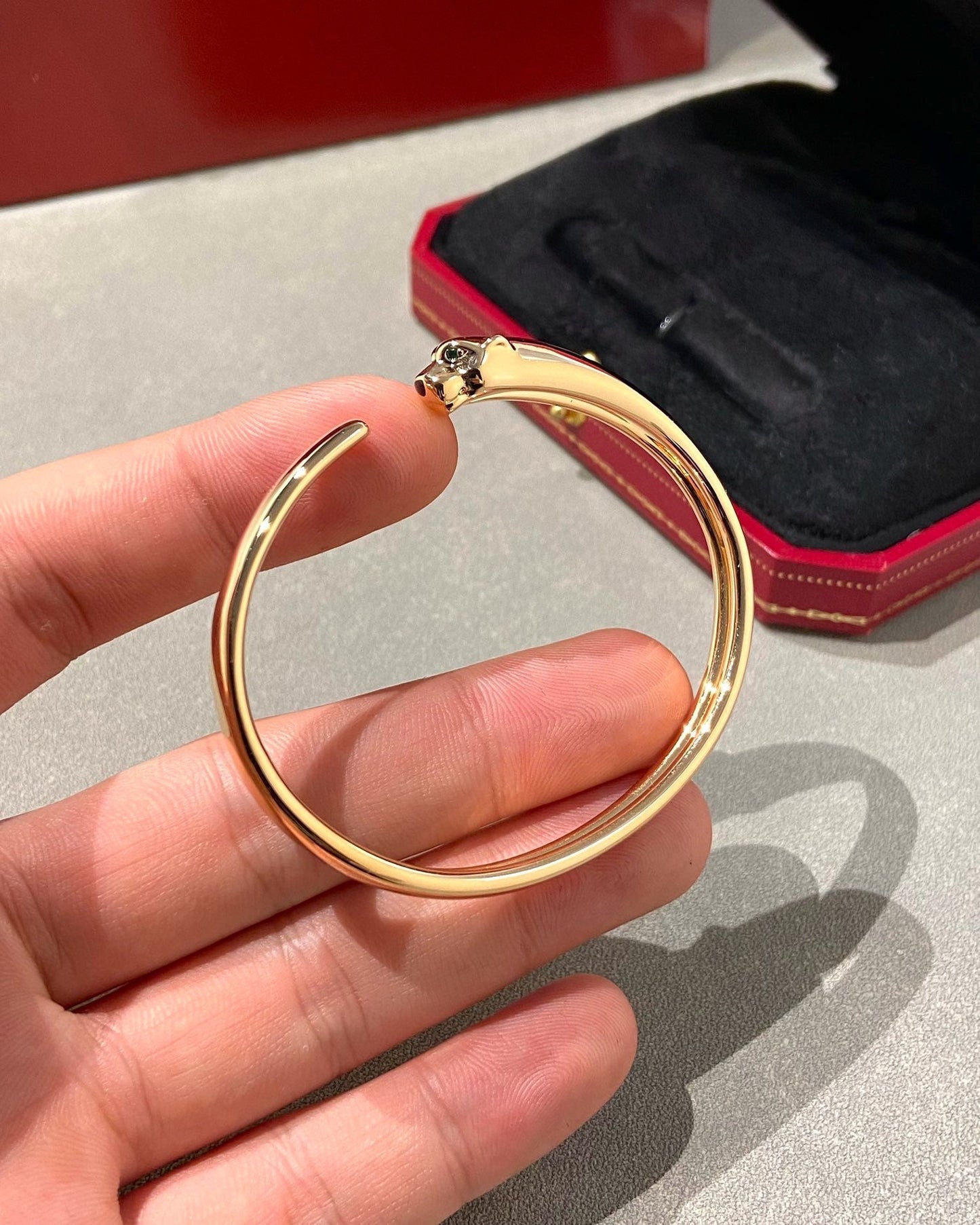 [ElanLuxe Jewelry]PANTHERE OPEN BRACELET