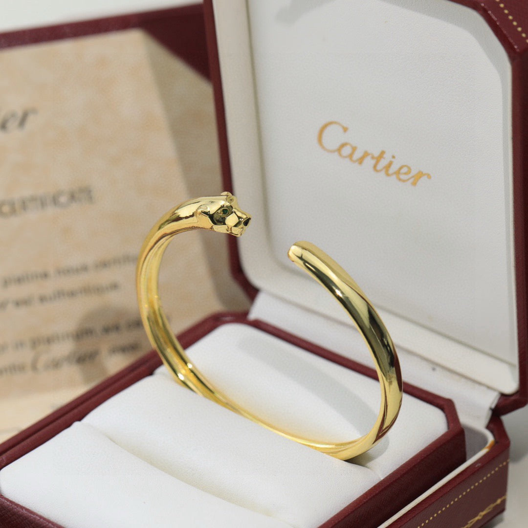 [ElanLuxe Jewelry]PANTHERE OPEN BRACELET