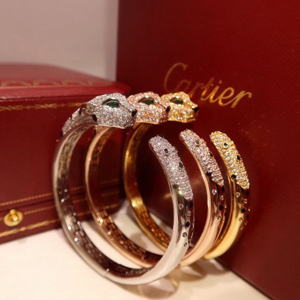 [ElanLuxe Jewelry]PANTHERE BIG BRACELET DIAMONDS