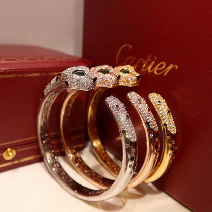 [ElanLuxe Jewelry]PANTHERE BIG BRACELET DIAMONDS