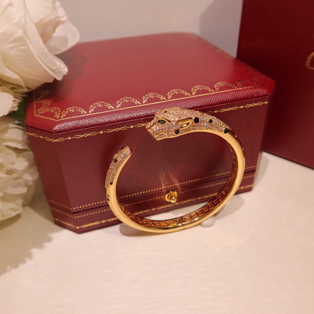 [ElanLuxe Jewelry]PANTHERE BIG BRACELET DIAMONDS
