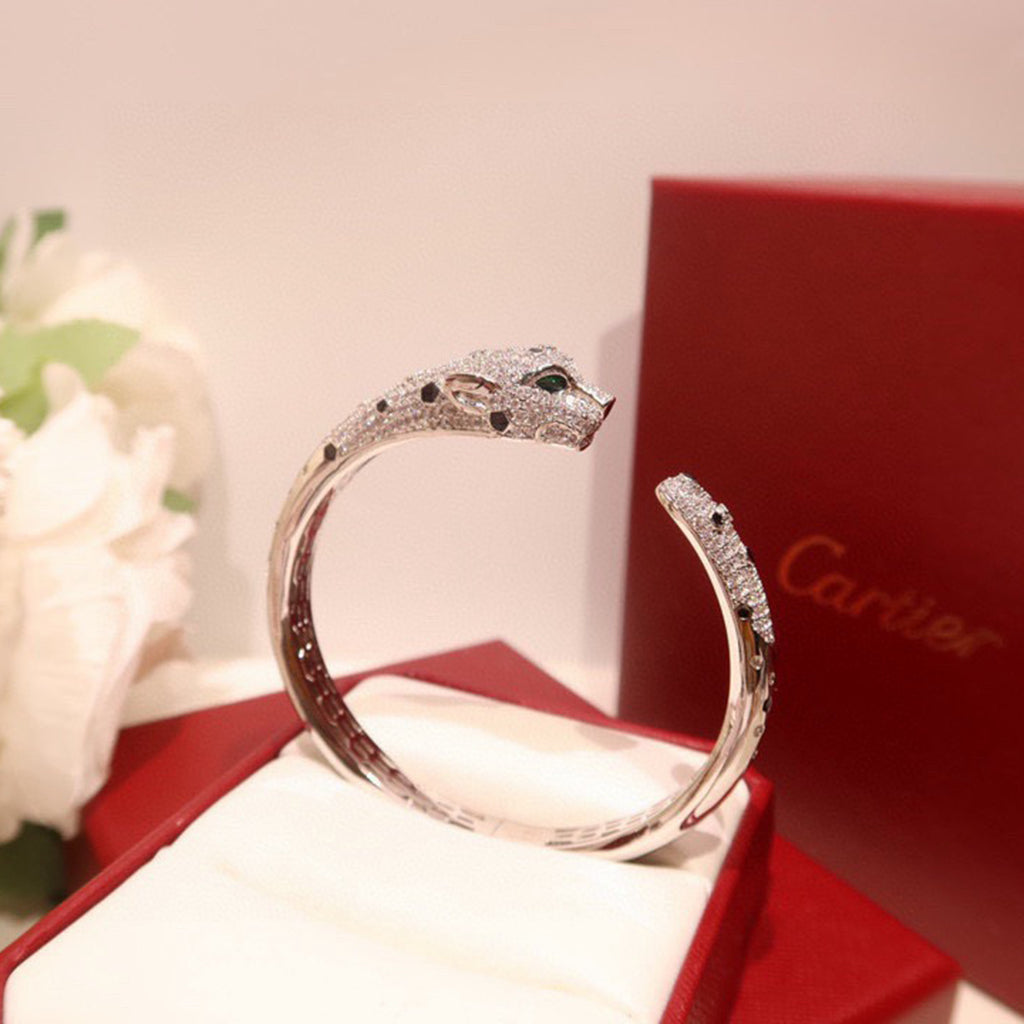 [ElanLuxe Jewelry]PANTHERE BIG BRACELET DIAMONDS
