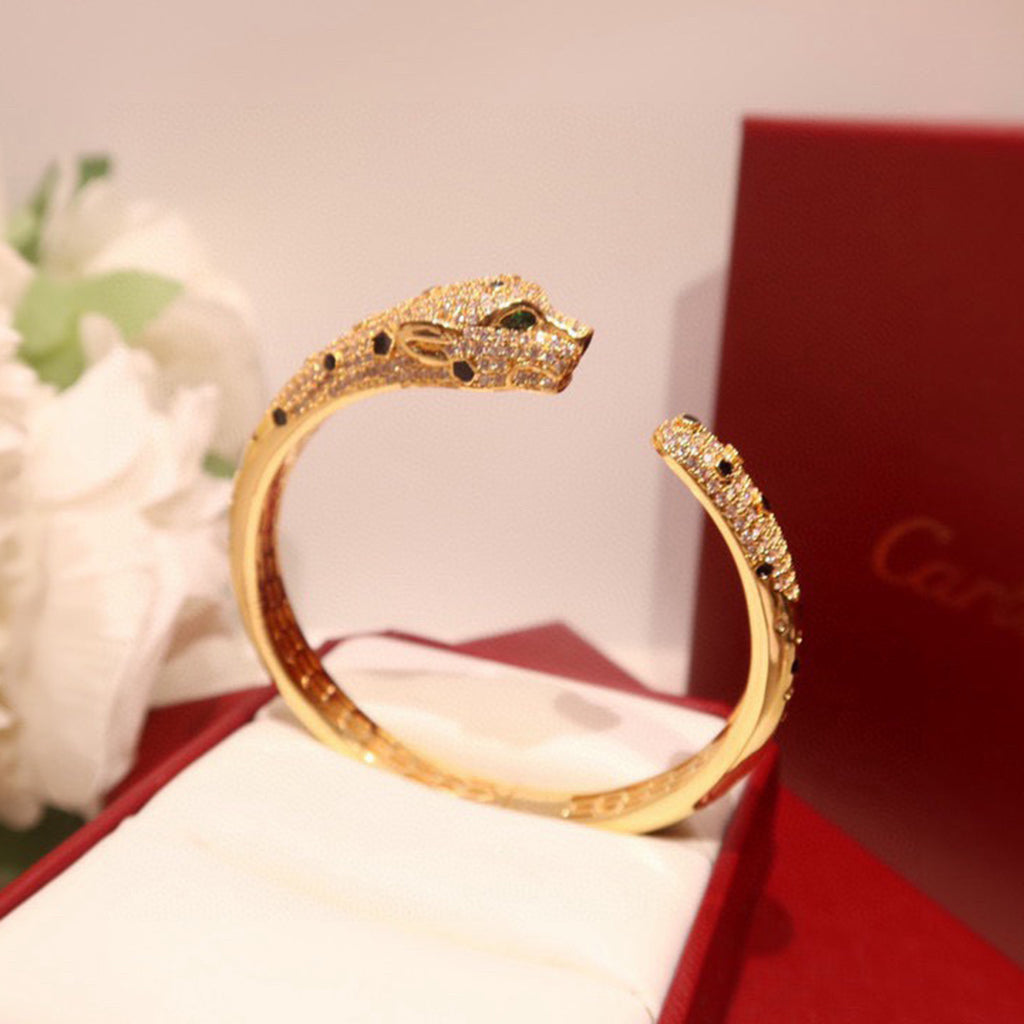 [ElanLuxe Jewelry]PANTHERE BIG BRACELET DIAMONDS