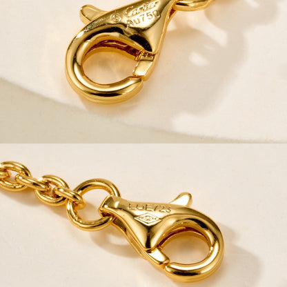 [ElanLuxe Jewelry]LOVE BRACELET DOUBLE RING