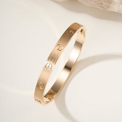 [ElanLuxe Jewelry]LOVE BRACELET 6.1MM BRUSHED