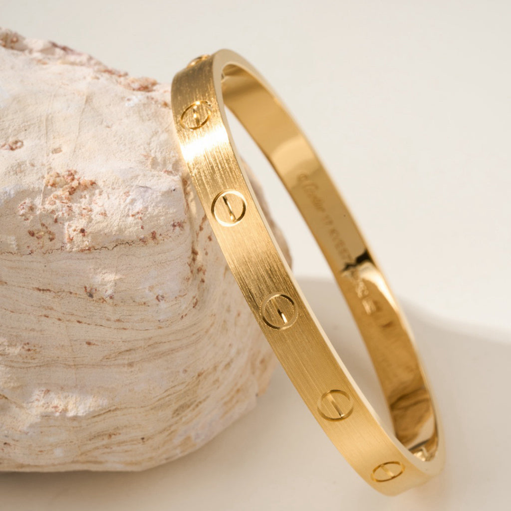 [ElanLuxe Jewelry]LOVE BRACELET 6.1MM BRUSHED