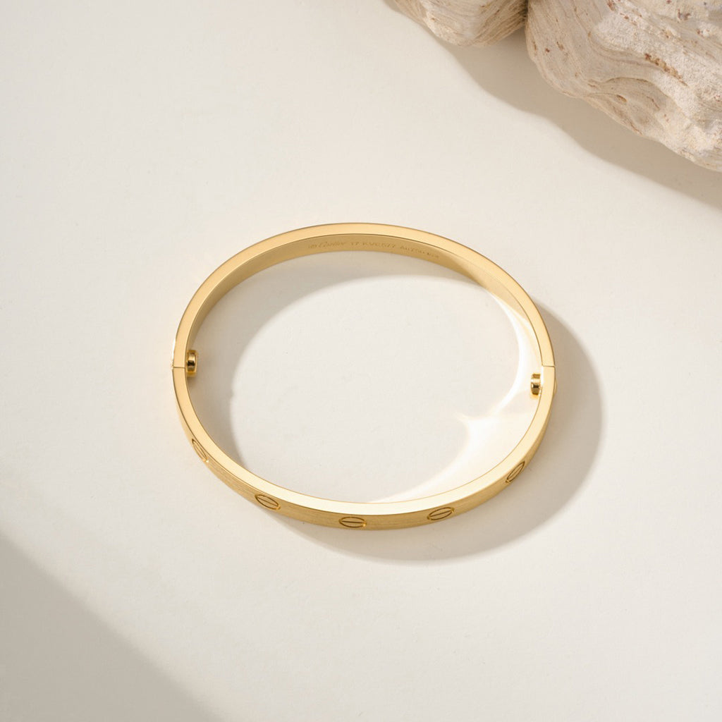 [ElanLuxe Jewelry]LOVE BRACELET 6.1MM BRUSHED