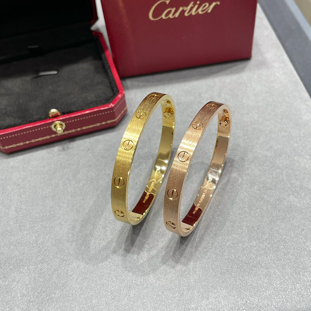 [ElanLuxe Jewelry]LOVE BRACELET 6.1MM BRUSHED
