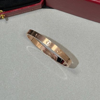 [ElanLuxe Jewelry]LOVE BRACELET 6.1MM BRUSHED