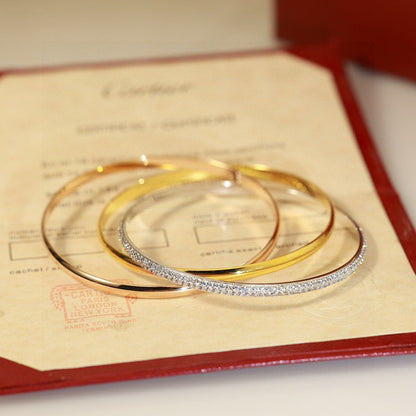 [ElanLuxe Jewelry]TRINITY 2.8MM SMALL BRACELET