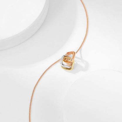 [ElanLuxe Jewelry]TRINITY CUSHION NECKLACE COLLECTION