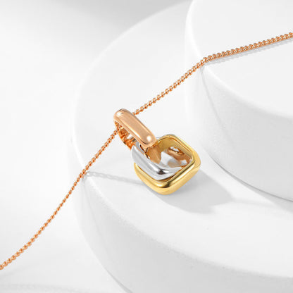 [ElanLuxe Jewelry]TRINITY CUSHION NECKLACE COLLECTION