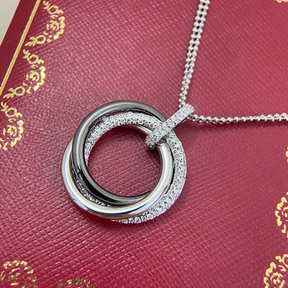 [ElanLuxe Jewelry]TRINITY CERAMIC NECKLACE