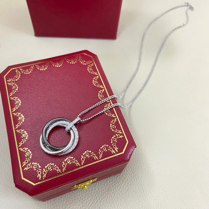 [ElanLuxe Jewelry]TRINITY CERAMIC NECKLACE