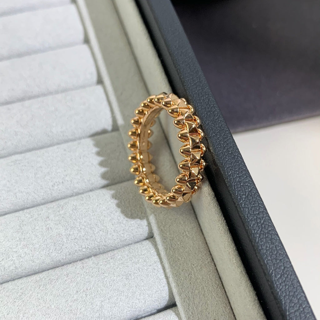 [ElanLuxe Jewelry]CLASH 6.4MM SMALL RING