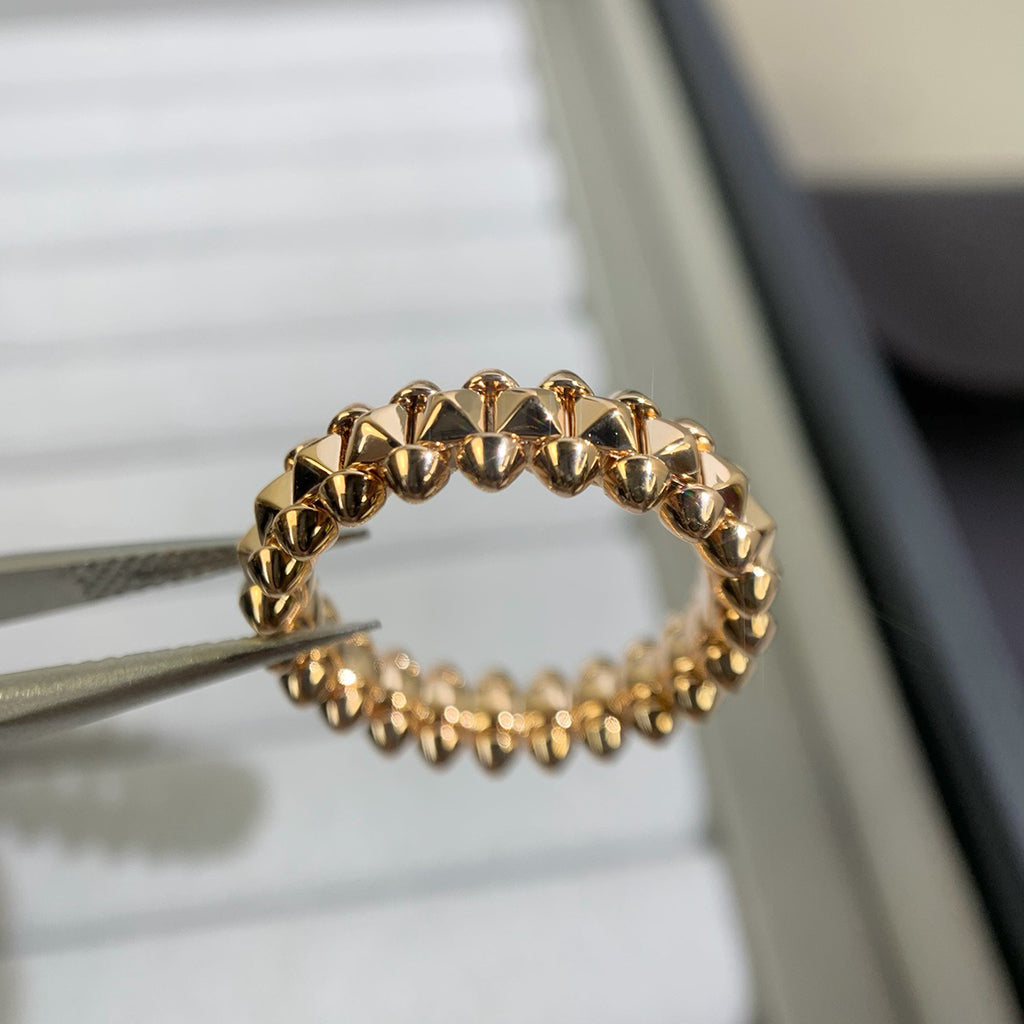 [ElanLuxe Jewelry]CLASH 6.4MM SMALL RING