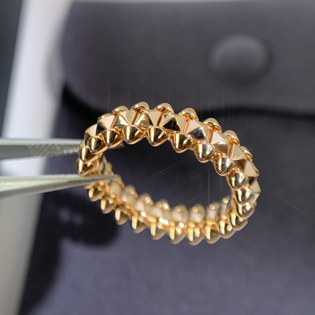 [ElanLuxe Jewelry]CLASH 6.4MM SMALL RING