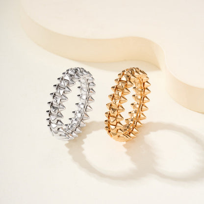 [ElanLuxe Jewelry]CLASH 6.4MM SMALL RING
